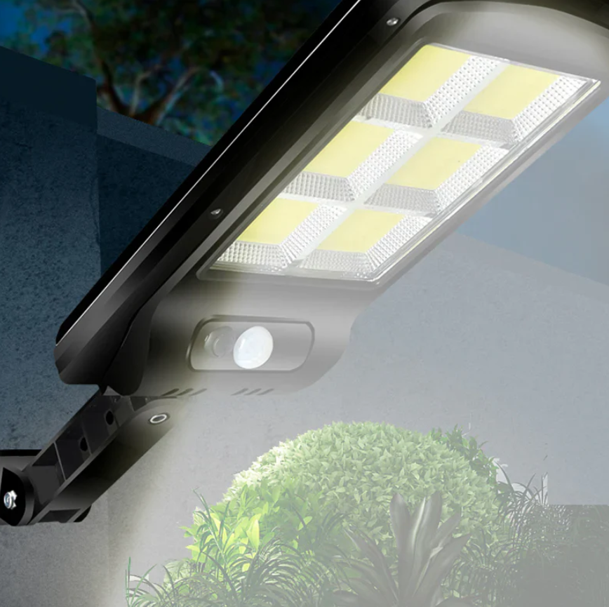 Black Friday - Set 5 Lampi cu Incarcare Solara prin Inductie 160 LED-uri COB, telecomanda