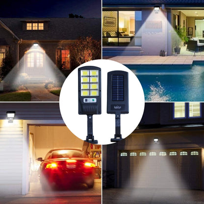 Set 4x Lampi Solare Stradale LED Astro by Innova, 160 LED COB, Senzor, Telecomandă, IP66, Cadou + Garanție 3 Ani