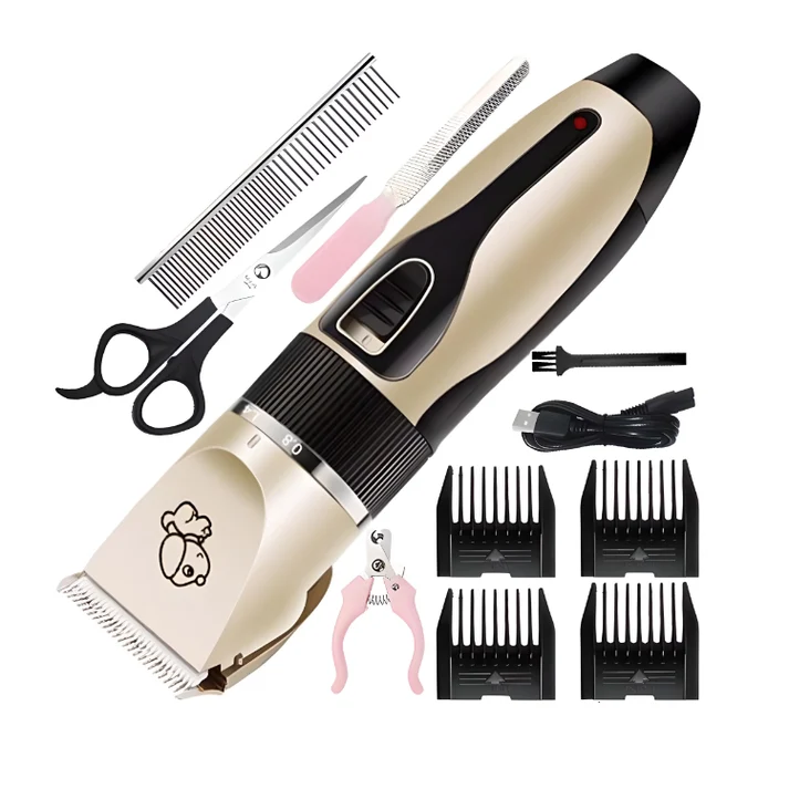 Aparat profesional pentru tuns animale + set complet accesorii