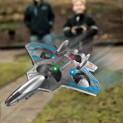 Avion De Lupta si Telecomanda cu 4 elice, pentru copii , 360°
