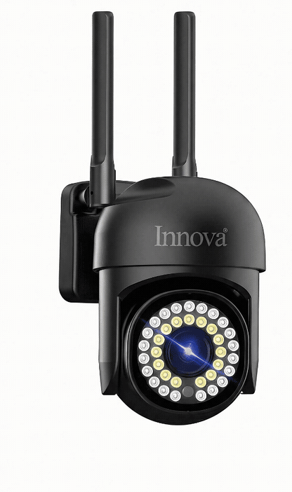 Pachet 4 x Cameră de Supraveghere INNOVA WIFI, 36 LED-uri, HD, IP66 + 4 Carduri Cadou