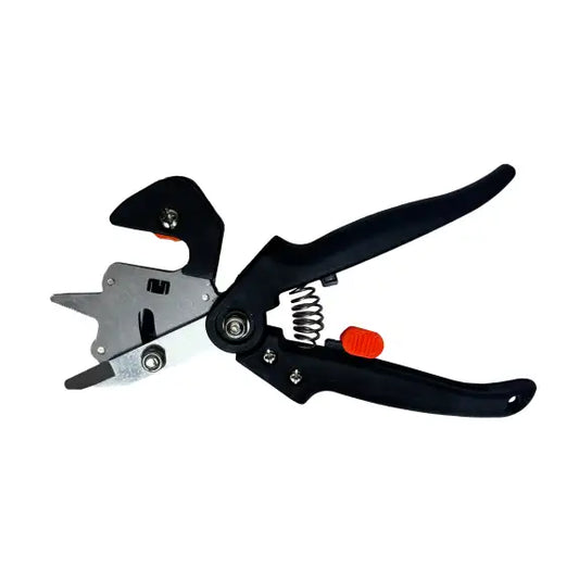 Clește profesional pentru altoit arbuști și flori – 3 lame reversibile U, V, Ω