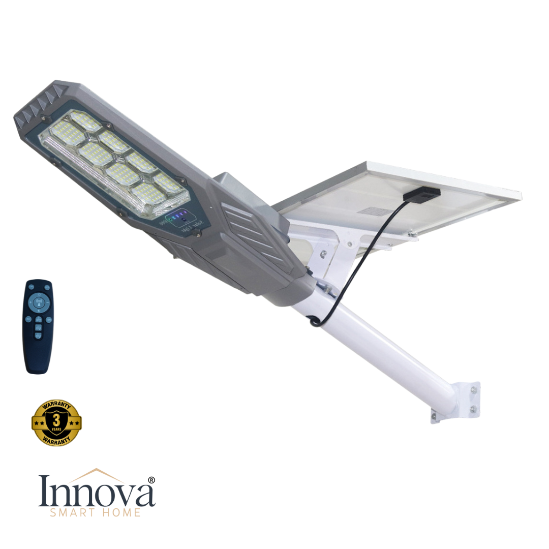 Lampa solara Aurum by Innova 600W cu panou solar