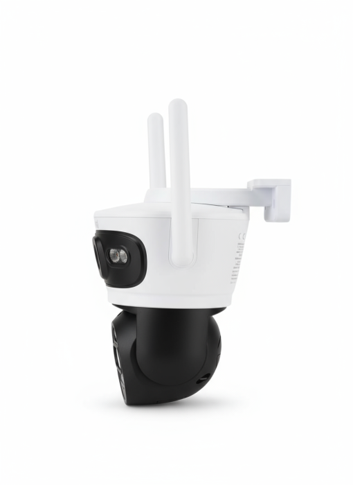 Black Friday - Pachet 2 x Camera Supraveghere Duală INNOVA X-TRAK, 6MP, WiFi/Lan , live pe telefon + 2 Carduri Cadou