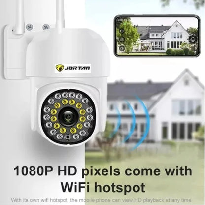 Pachet 4 x Cameră de Supraveghere Jortan 8161QJ WiFi HD cu Viziune Infraroșu și Protecție Avansată IP66