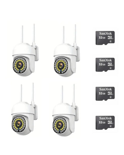 Pachet 4 x Cameră de Supraveghere Smart WIFI