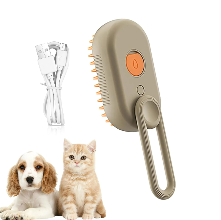 Perie cu Abur pentru Animale de Companie