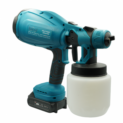 Black Friday -Pistol de Pulverizare Electric, Fără Fir, 800W, 48V, 2 Acumulatori Li-Ion, 800 ml, HVLP, Pulverizare Fină, Innova (Copy)