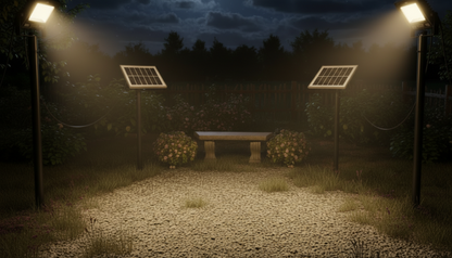 Proiector LED INNOVA 400W Cu Panou Solar si telecomanda, IP66 + Cadou Surpriza
