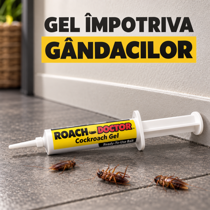Set 1+1 GRATIS: Seringă cu Gel Insecticid Anti-Gândaci