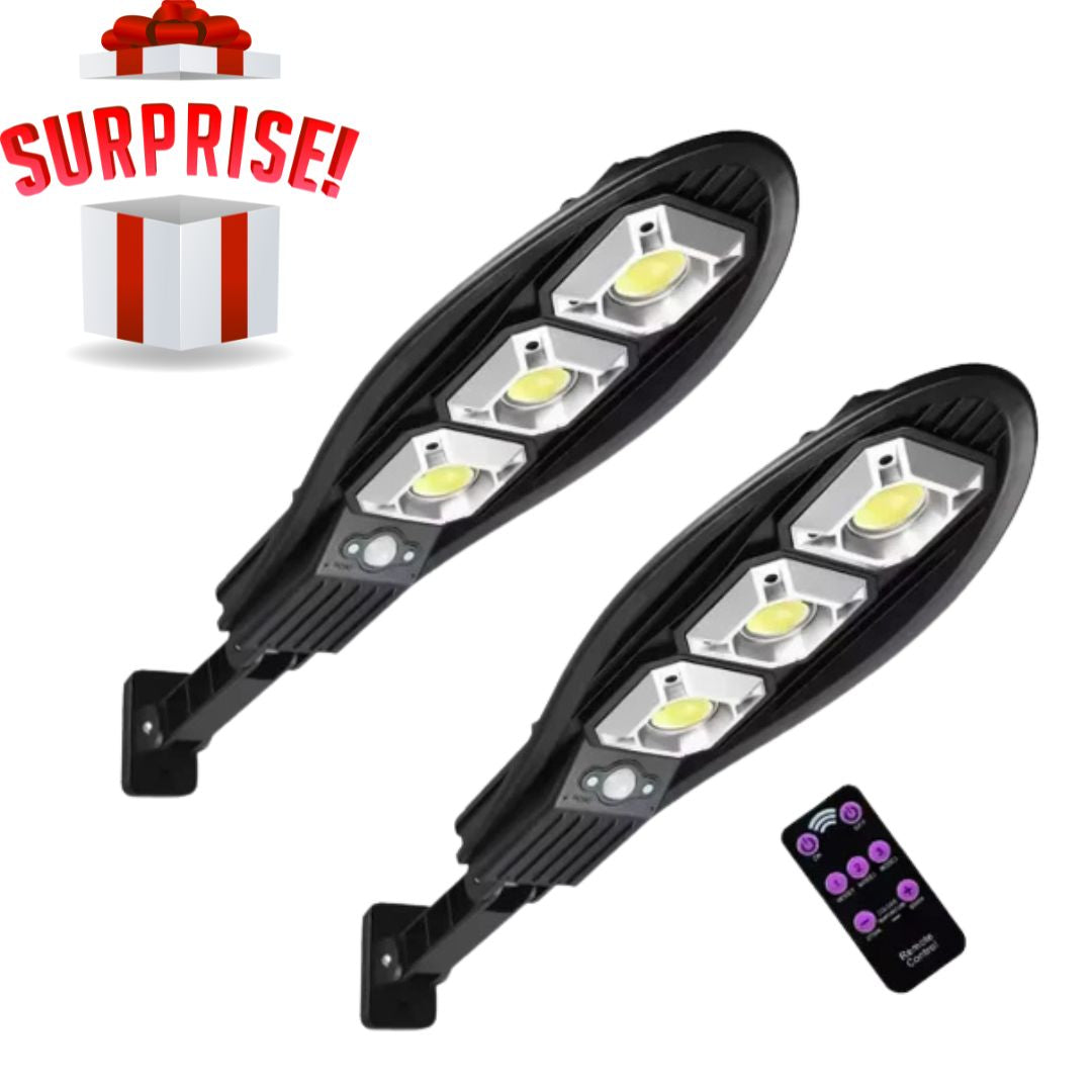 Lampa Stradală cu Încărcare Solară – LED Alb