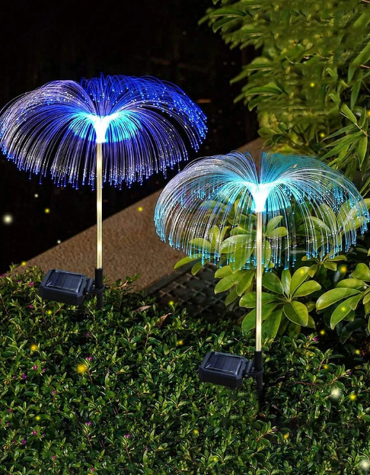 SET 2 x Lampa Solara Gradina Tip jellyFISH - RGB