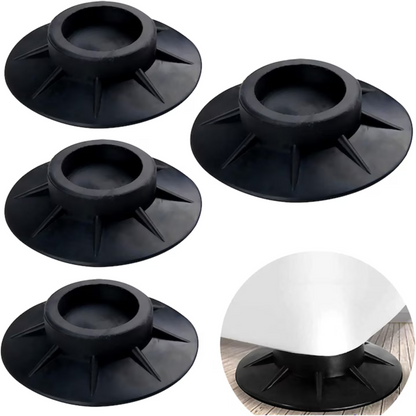 Set 4 Piciorușe Antivibrație Cauciuc pentru Mașină de Spălat/Uscător