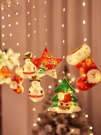 Set Misterul Mosului 7 Instalații Luminoase alese Special de Moș Crăciun pentru Tine +Cadou Secret